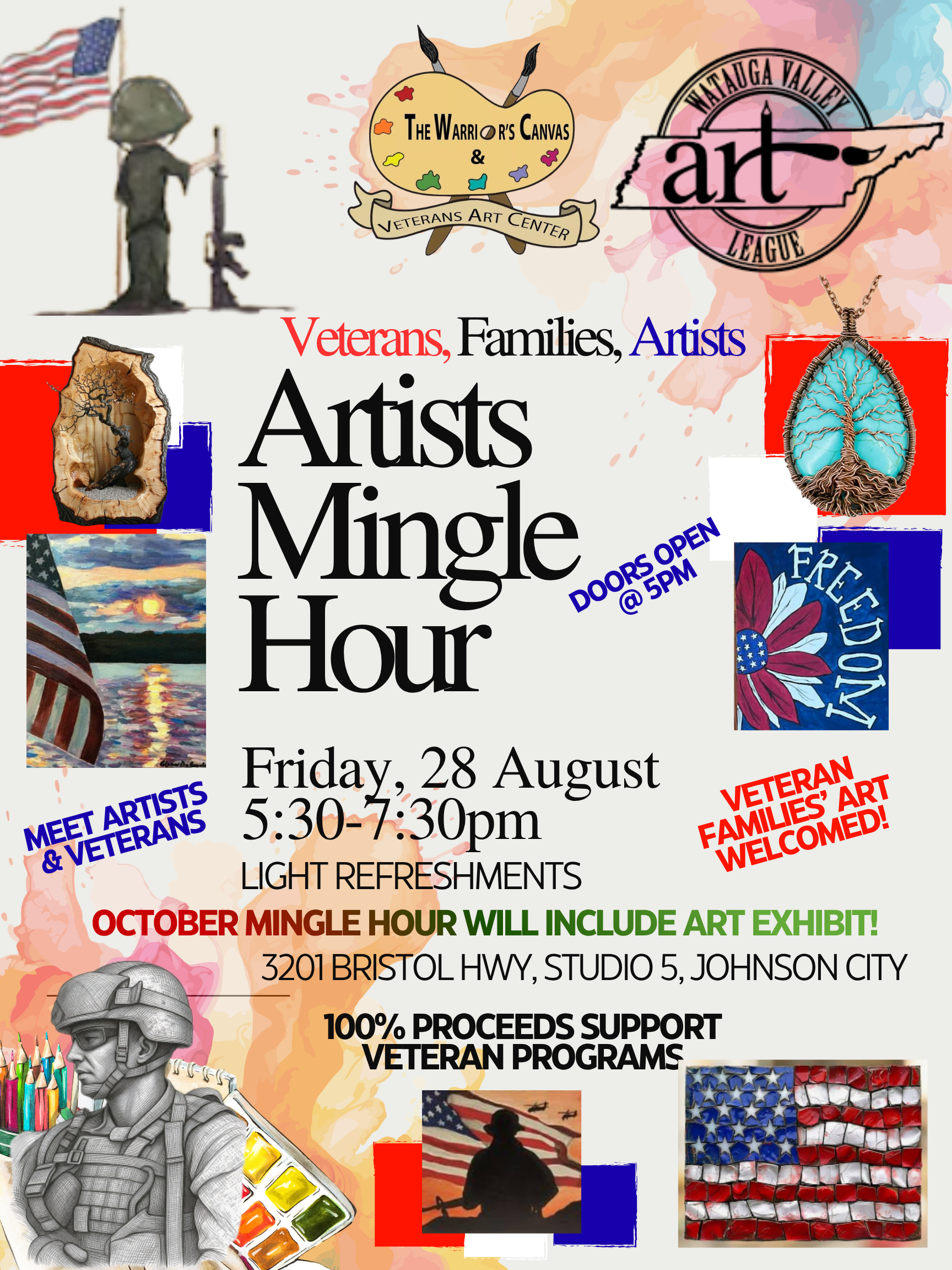 Artists Mingle Hour