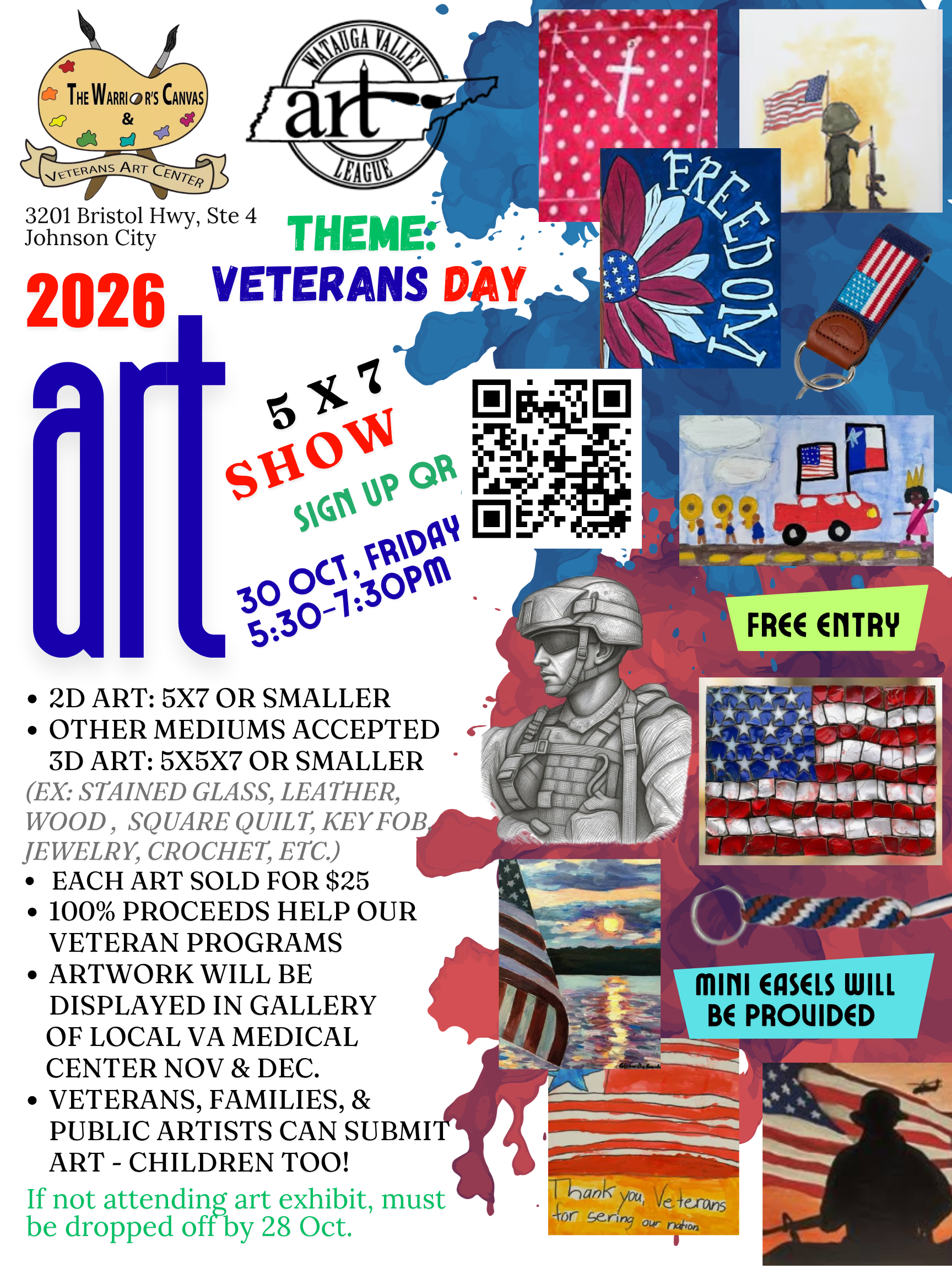 Veterans Day Art Exhibit